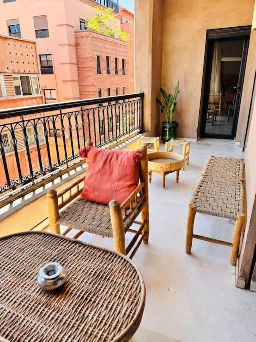 Appartamento Centre Gueliz Avec Terrasse Spacieuse