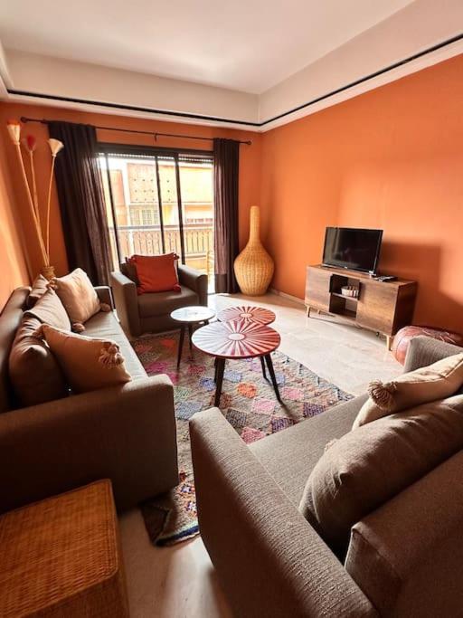 Centre Gueliz Avec Terrasse Spacieuse Appartamento Marrakesh